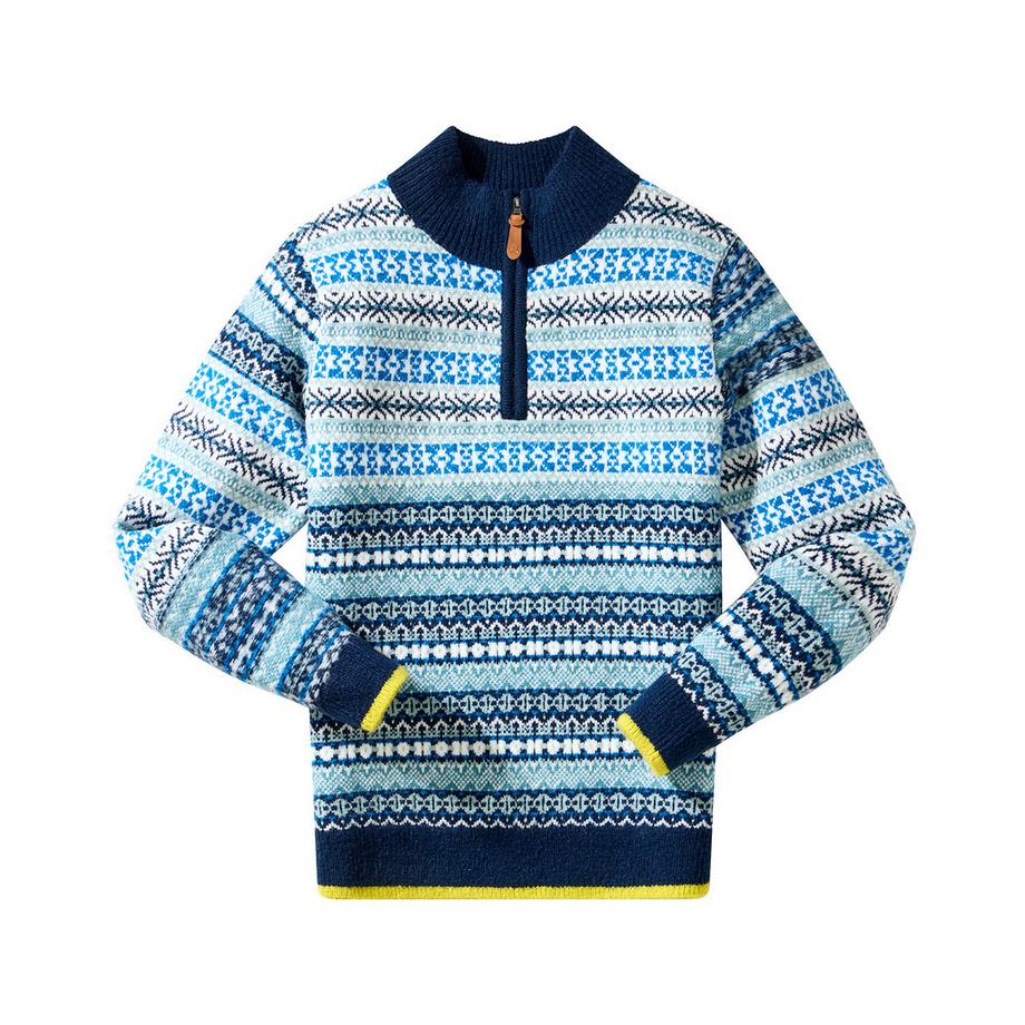 Joe Browns Fair-Isle Strickpullover Stehkragen  
