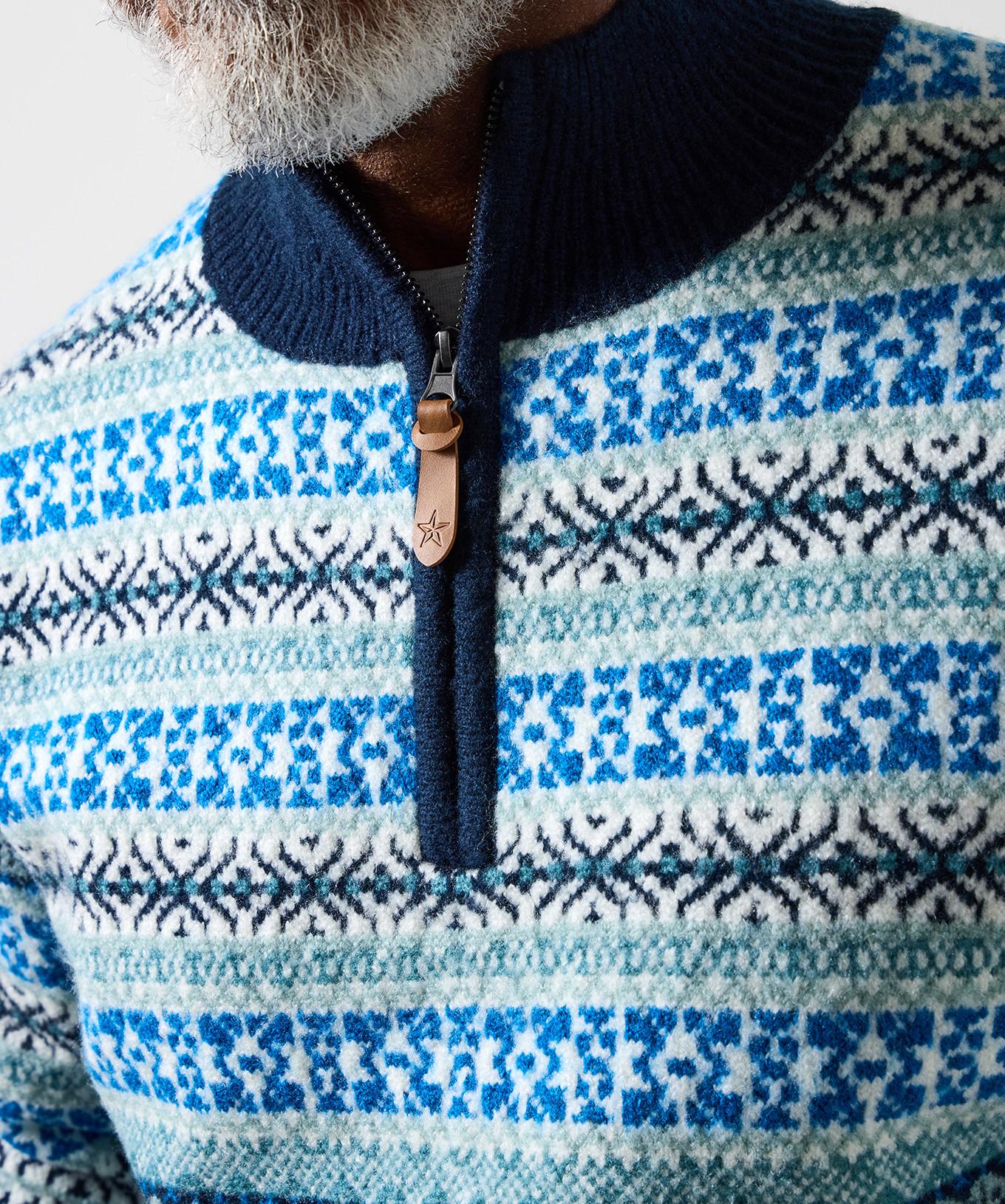 Joe Browns Pull tricoté Fair-Isle Col Montant  