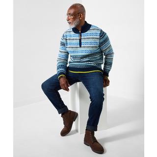 Joe Browns Pull tricoté Fair-Isle Col Montant  
