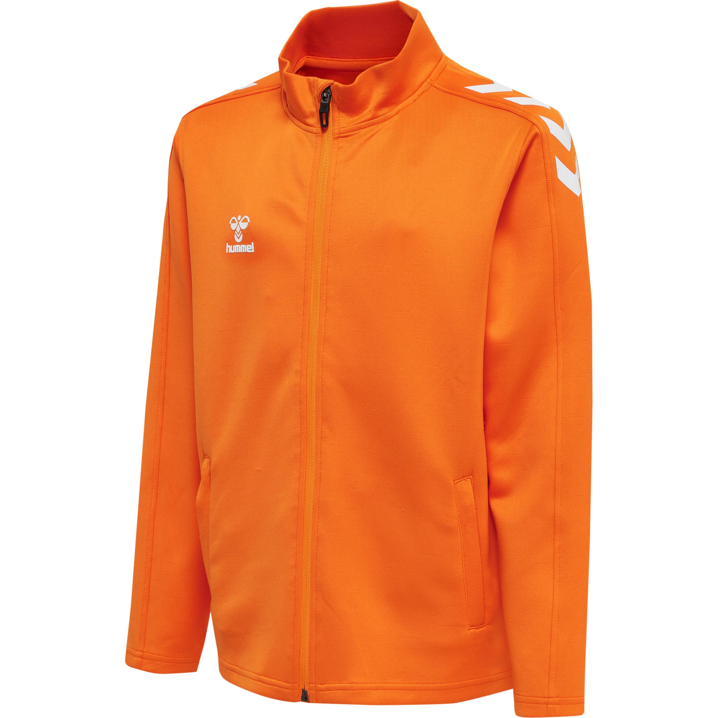 Hummel  kinder-trainingsjacke mit reißverschluss core xk 