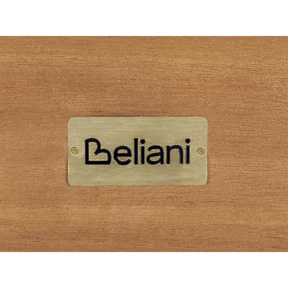 Beliani Gartentisch aus Akazienholz Klassisch BARATTI  