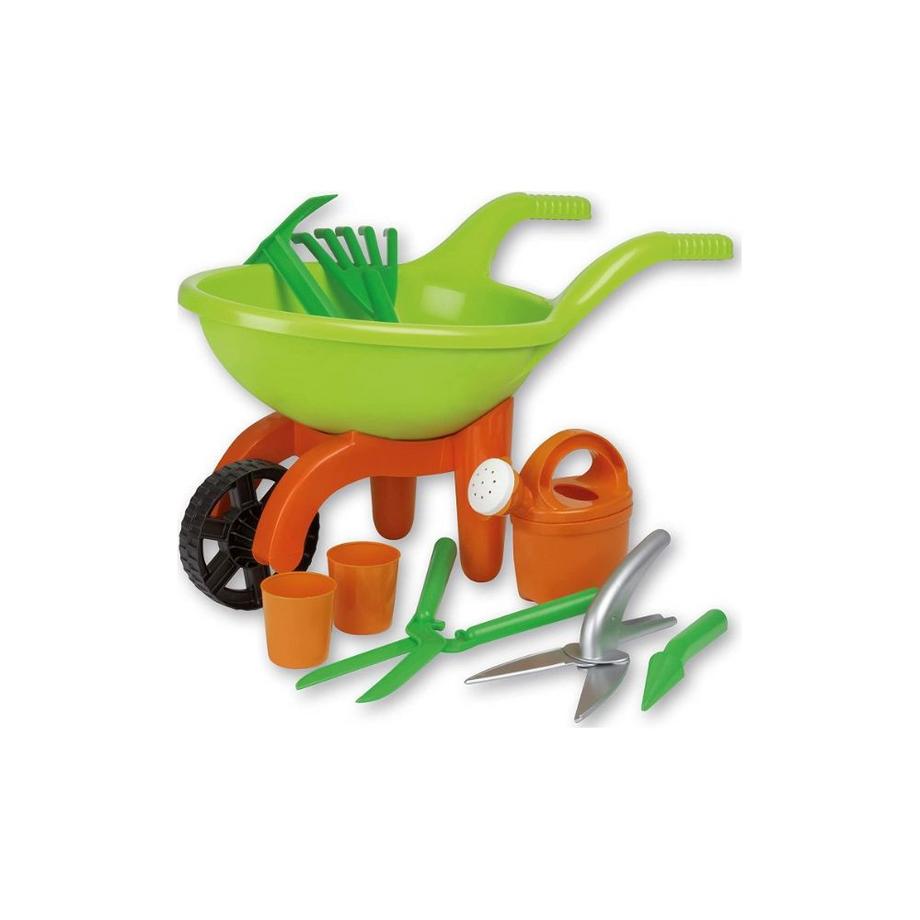 Androni  Schubkarre mit Gartenwerkzeug 