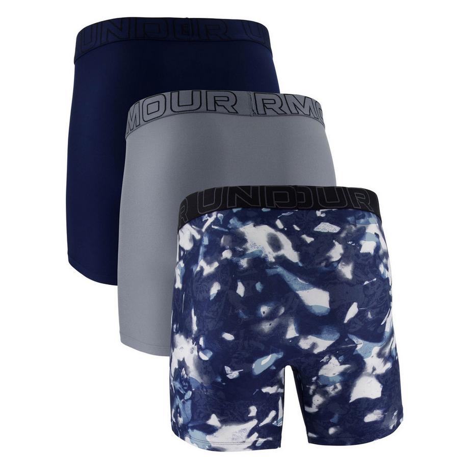 UNDER ARMOUR  Boxer  Paquet de 3 Conforme à la silhouette-UA PERFORMANCE TECH - PRINT 6 IN 3PK 