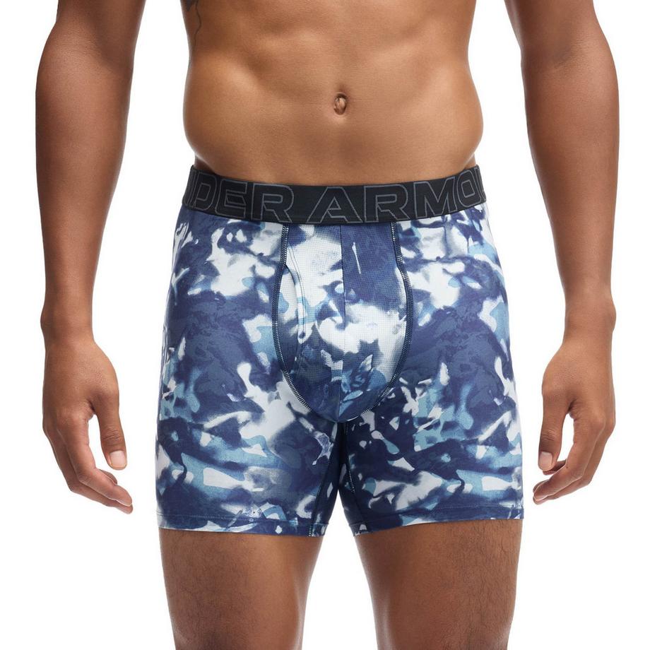 UNDER ARMOUR  Boxer  Paquet de 3 Conforme à la silhouette-UA PERFORMANCE TECH - PRINT 6 IN 3PK 