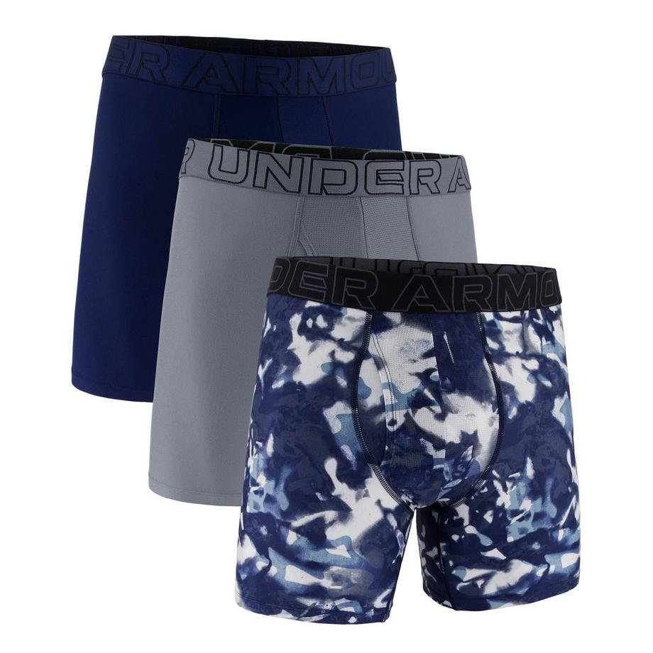 Boxer  Paquet de 3 Conforme à la silhouette-UA PERFORMANCE TECH - PRINT 6 IN 3PK