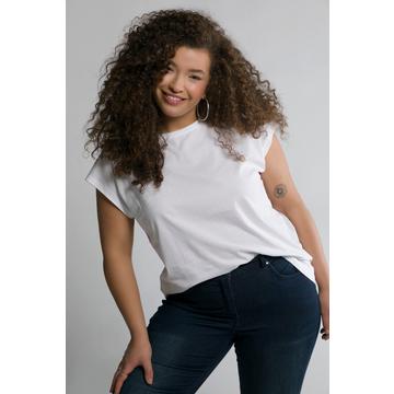 T-Shirt, Oversized, Rundhalsausschnitt, Halbarm, Doppelpack