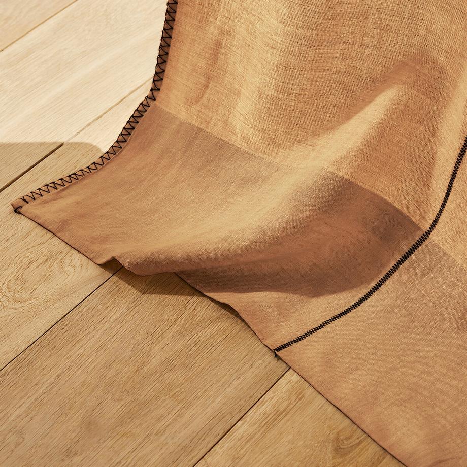 AM.PM  Rideau lin lavé 