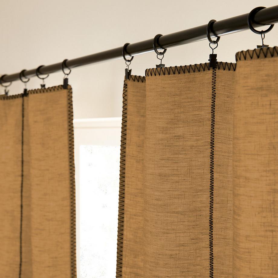 AM.PM  Rideau lin lavé 