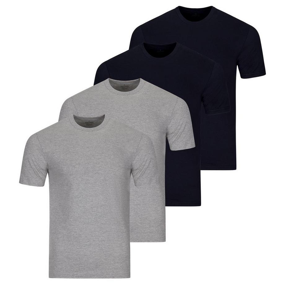 4er Pack Basic - Unterhemd / Shirt Kurzarm