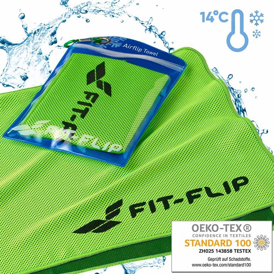 Fit Flip Airflip Towel Kühlhandtuch Mikrofaser  