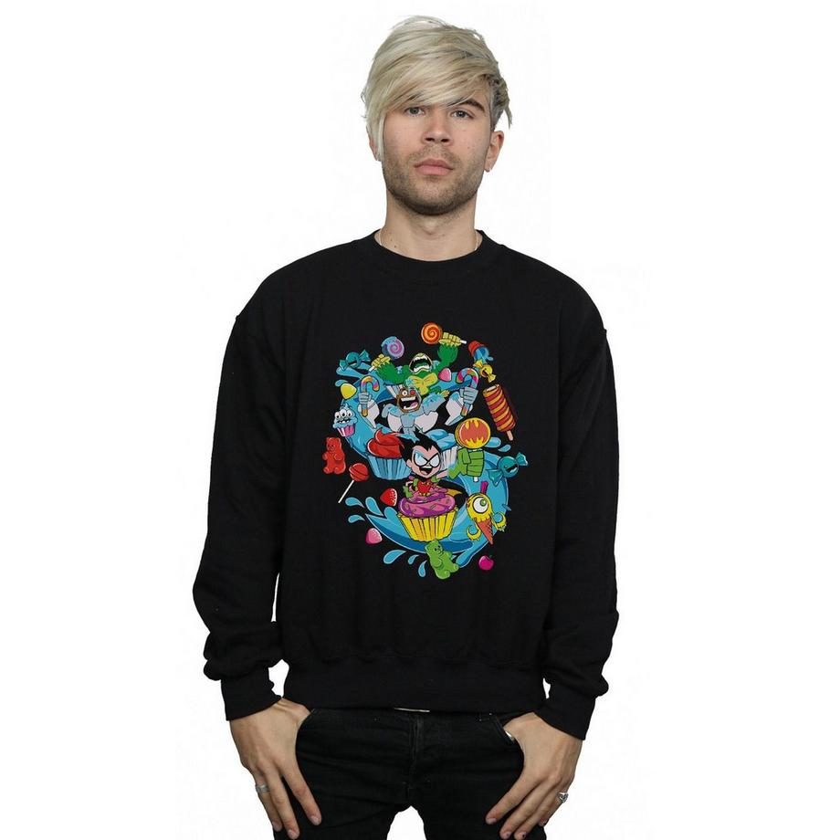 DC COMICS Teen Titans Go Candy Mania Sweatshirt  