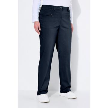 Pantaloni termici ed elasticizzati modello Mony con taglio della gamba conico e tasche con zip