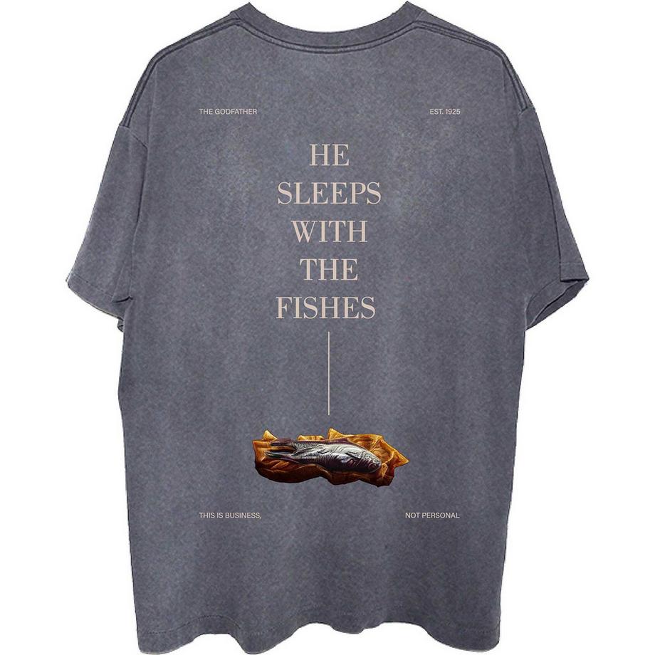 The Godfather Sleeps With The Fishes T-Shirt  