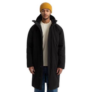 Revolution Lange windfeste Daunenjacke  