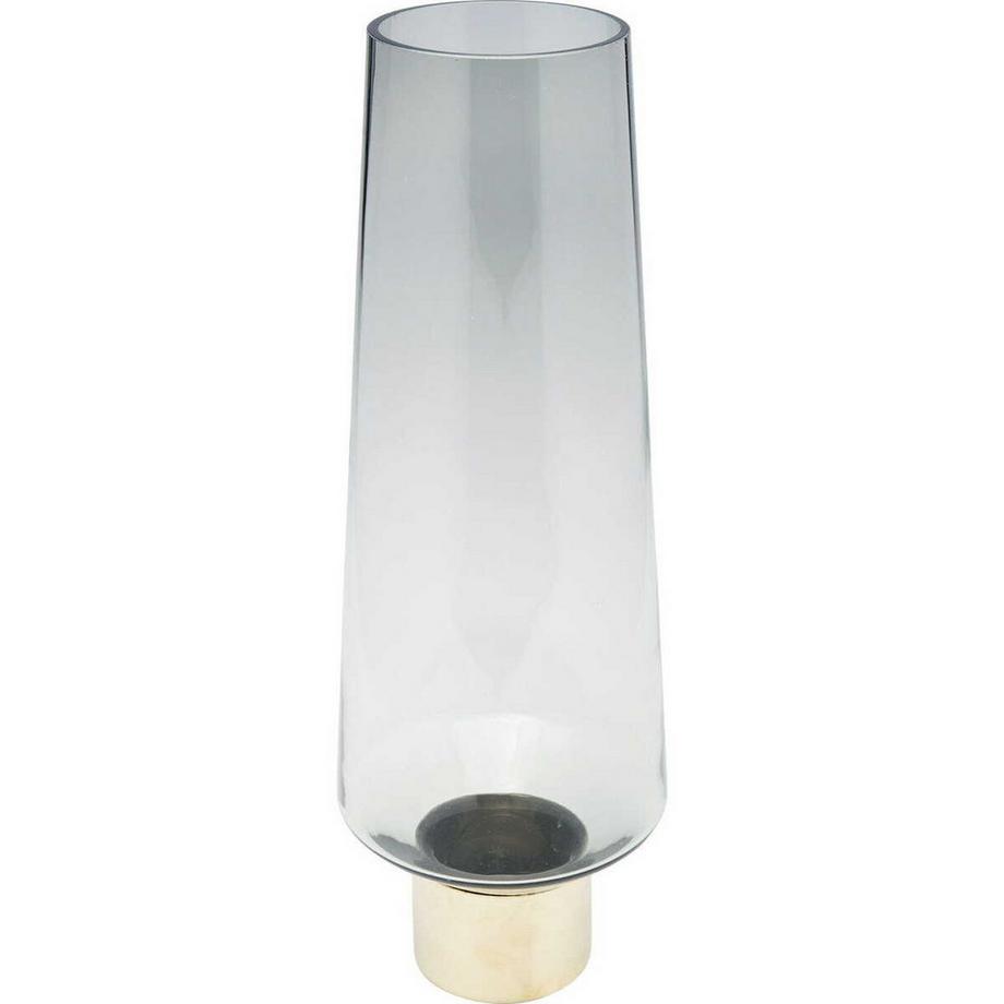 KARE Design Vase Noble Ring Grau 40cm  