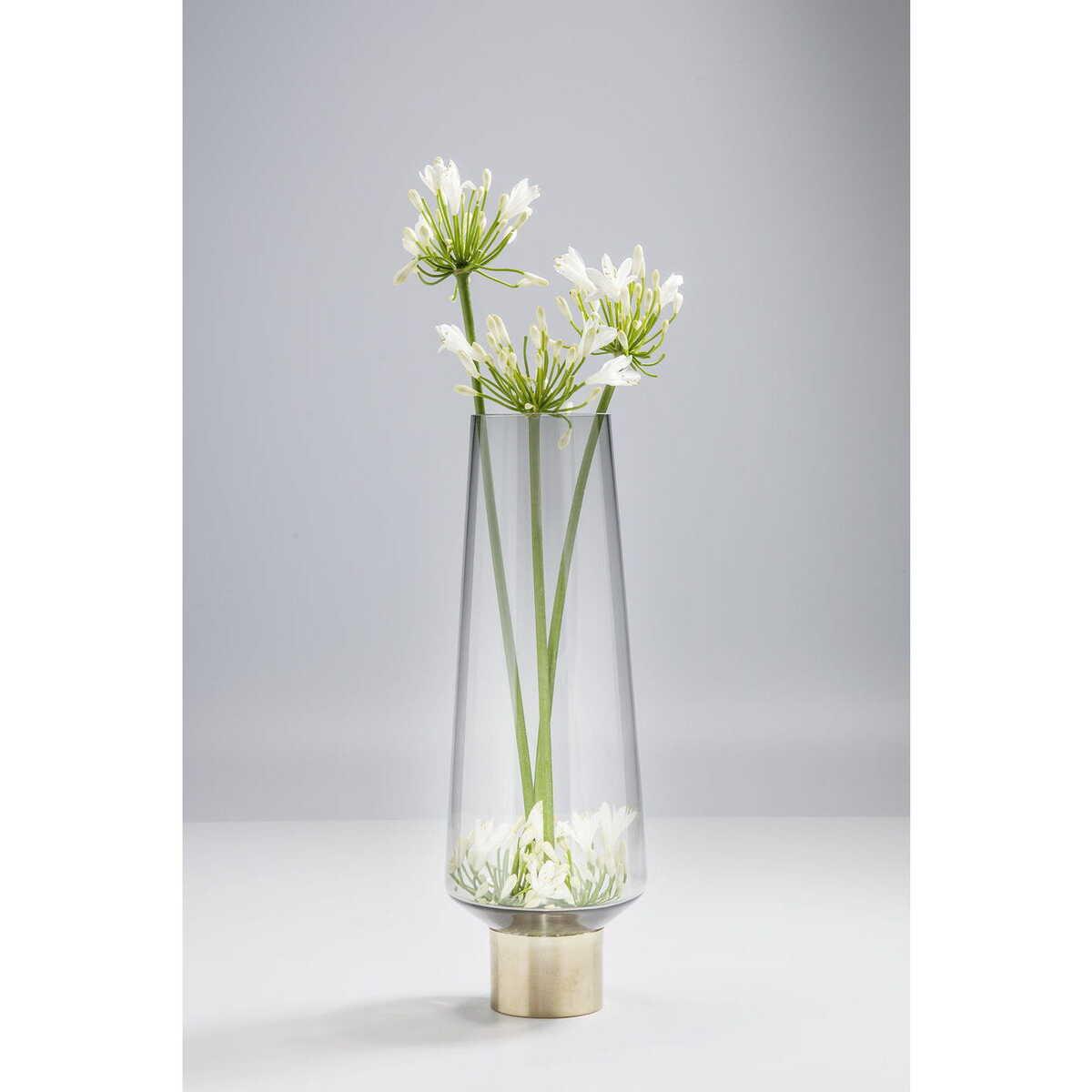 KARE Design Vase Noble Ring Gris 40cm  