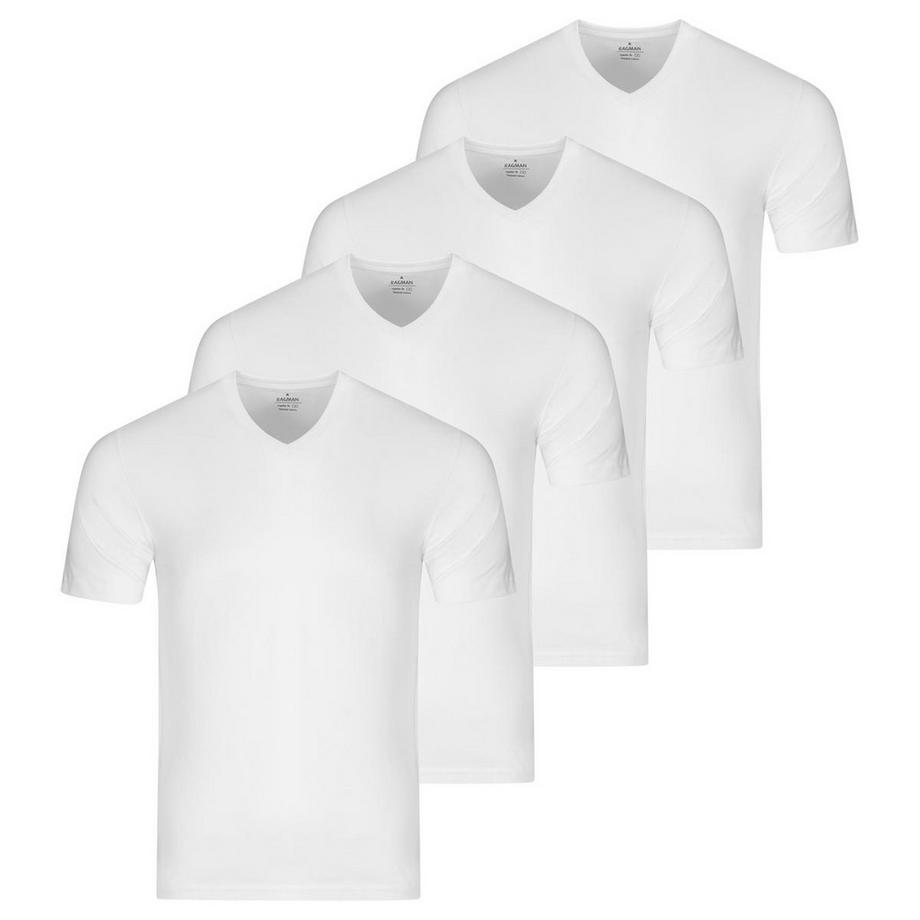 4er Pack Basic - Unterhemd / Shirt Kurzarm