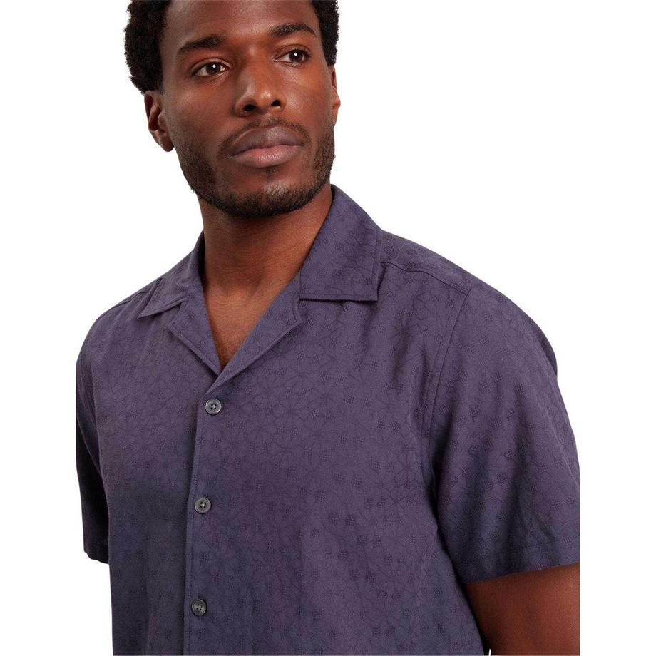 TED BAKER Camicia Maniche Corte Vestibilità Rilassata  