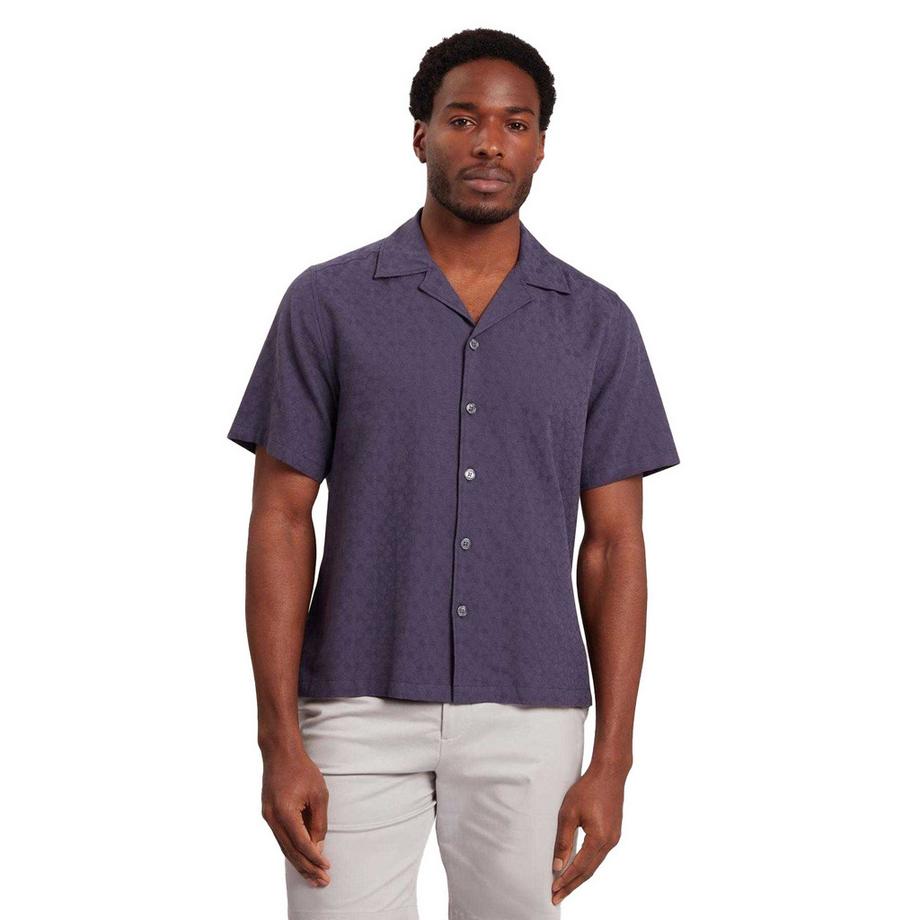 TED BAKER Camicia Maniche Corte Vestibilità Rilassata  
