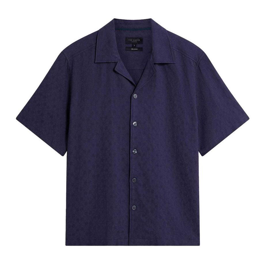 Camicia Vestibilità Rilassata Fantasia