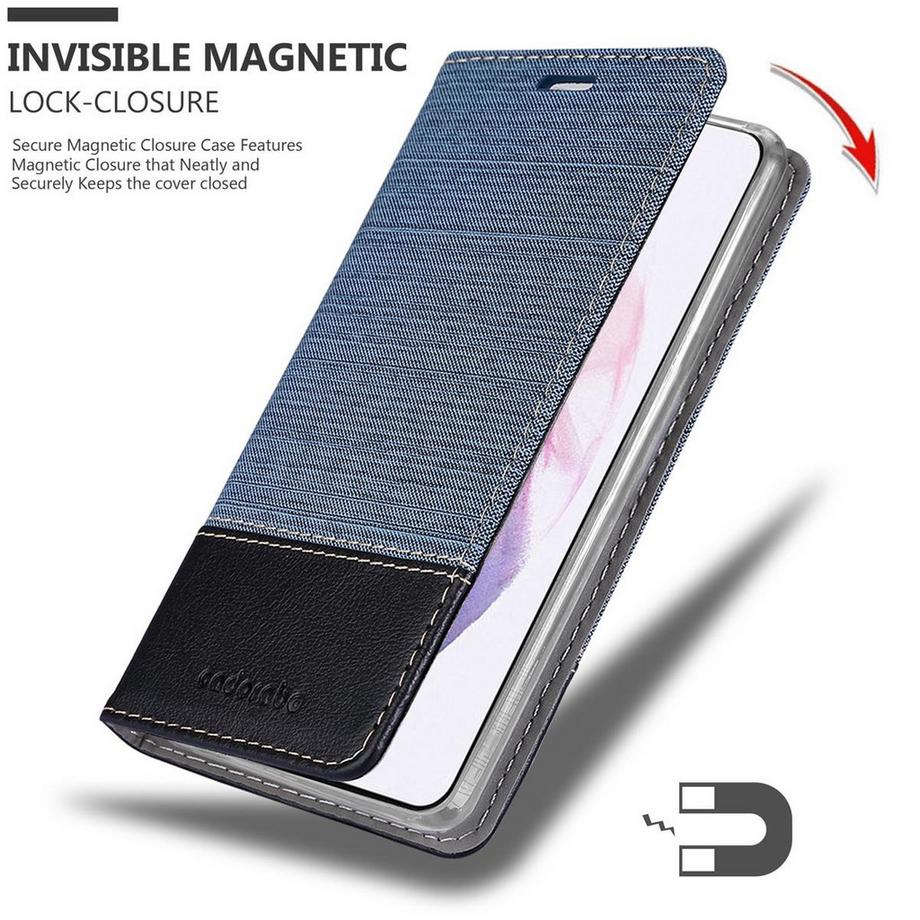 Cadorabo  Hülle für Samsung Galaxy S21 PLUS Magnetverschluss, Kartenfach 