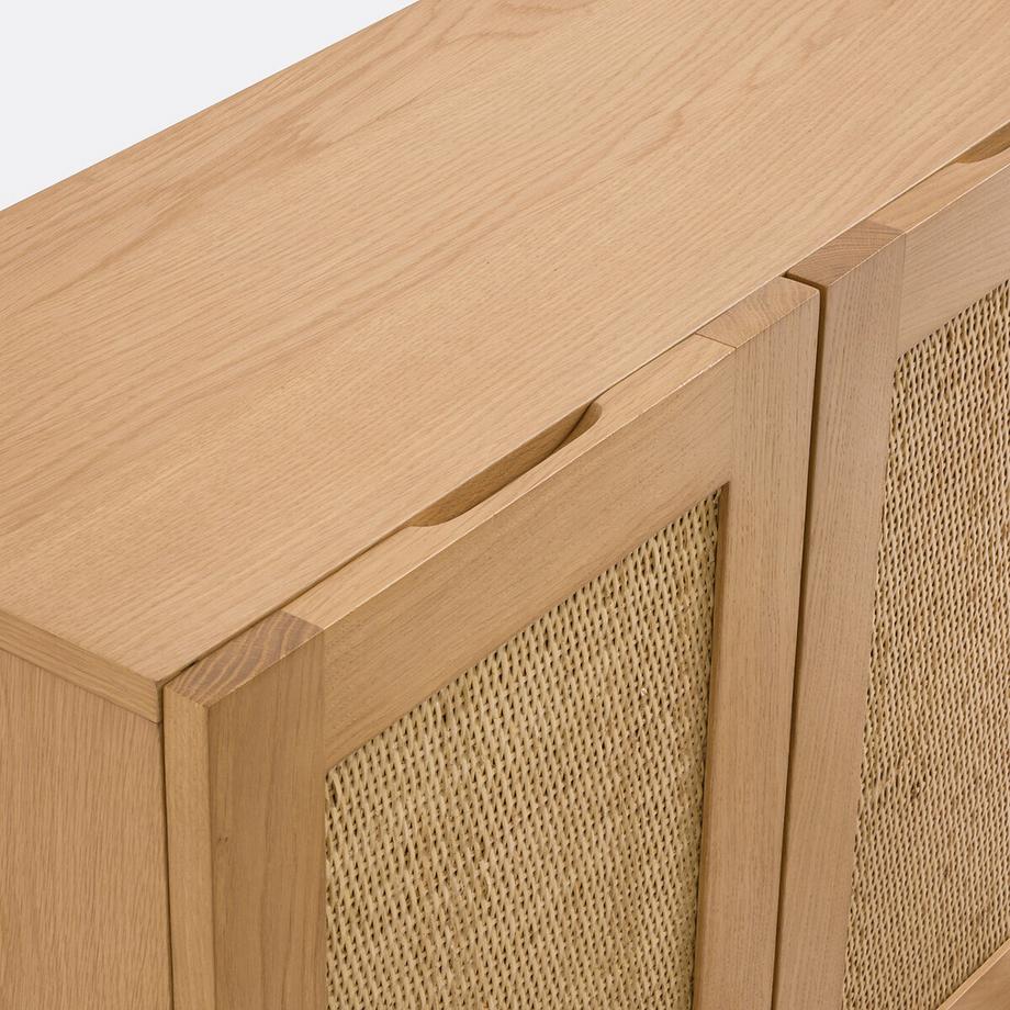 La Redoute Intérieurs Sofa- oder Sideboard-Rückseite aus Eiche  