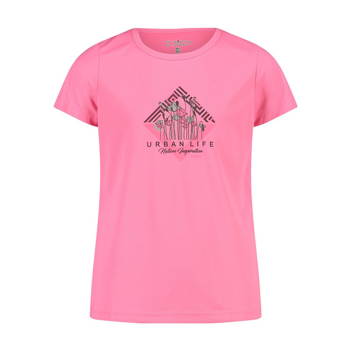 CMP  t-shirt da bambina in cotone 