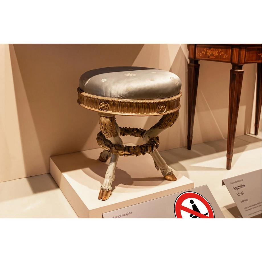 Exacompta Panneau PVC adhésif antidérapant Interdit de s'assoir 10 cm  