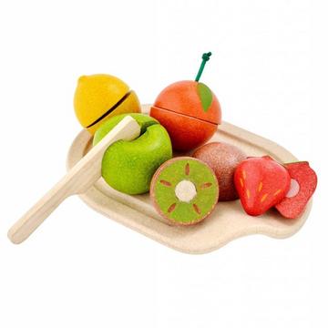 Jouets en bois Set de fruits assortis