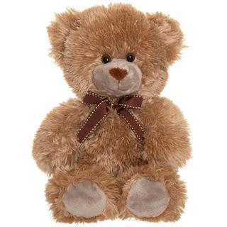 TEDDYKOMPANIET  Teddy Roger mit Halsschleife Braun (25cm) 