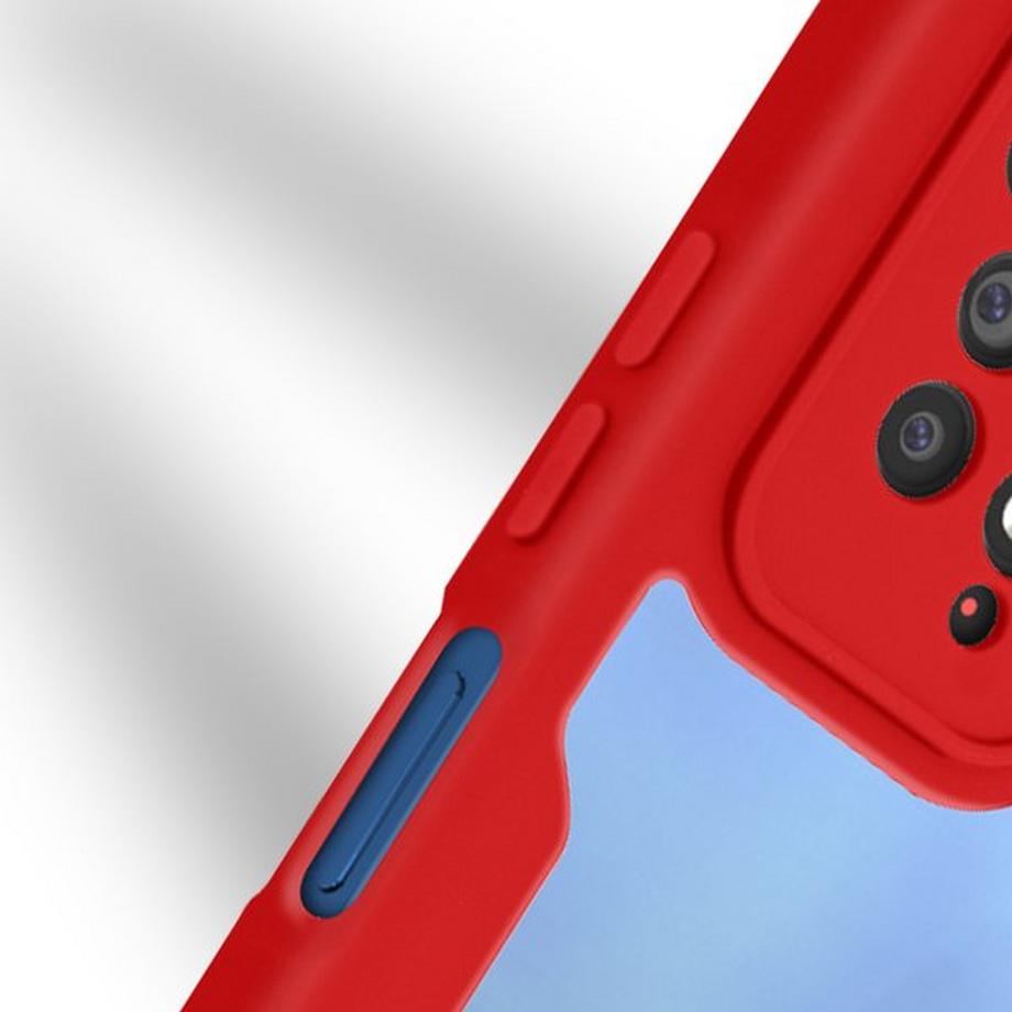 Avizar  Coque 360° Redmi Note 11 Pro 5G Rouge 