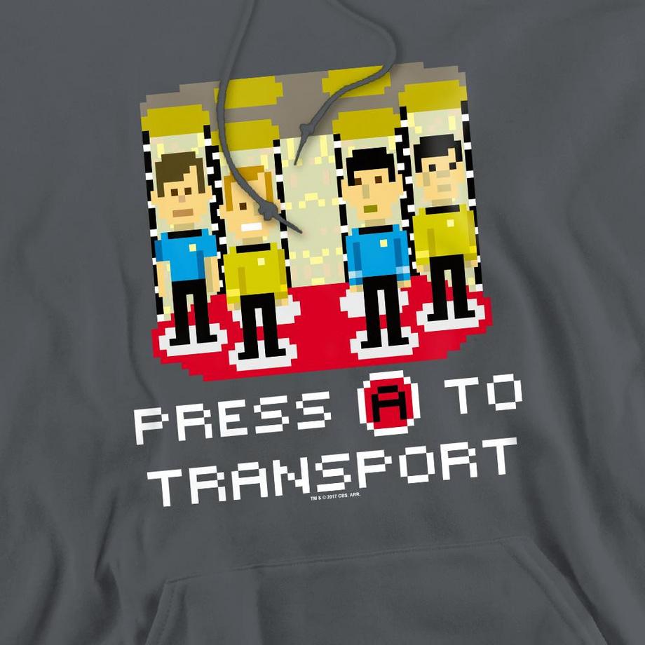 Star Trek Press A to Transport Kapuzenpullover  