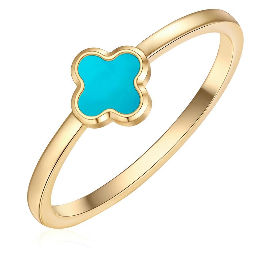 Glanzstücke München  Bague trèfle 