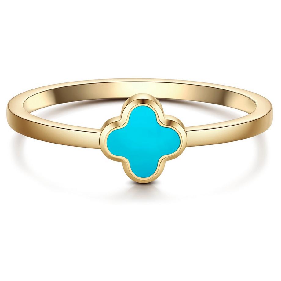 Bague trèfle