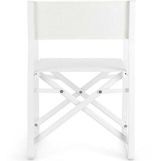 mutoni Chaise de metteur en scène Konnor blanc  