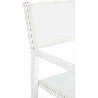 mutoni Chaise de metteur en scène Konnor blanc  