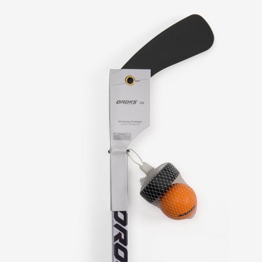 OROKS  Crosse de hockey initiation plastique et mousse 