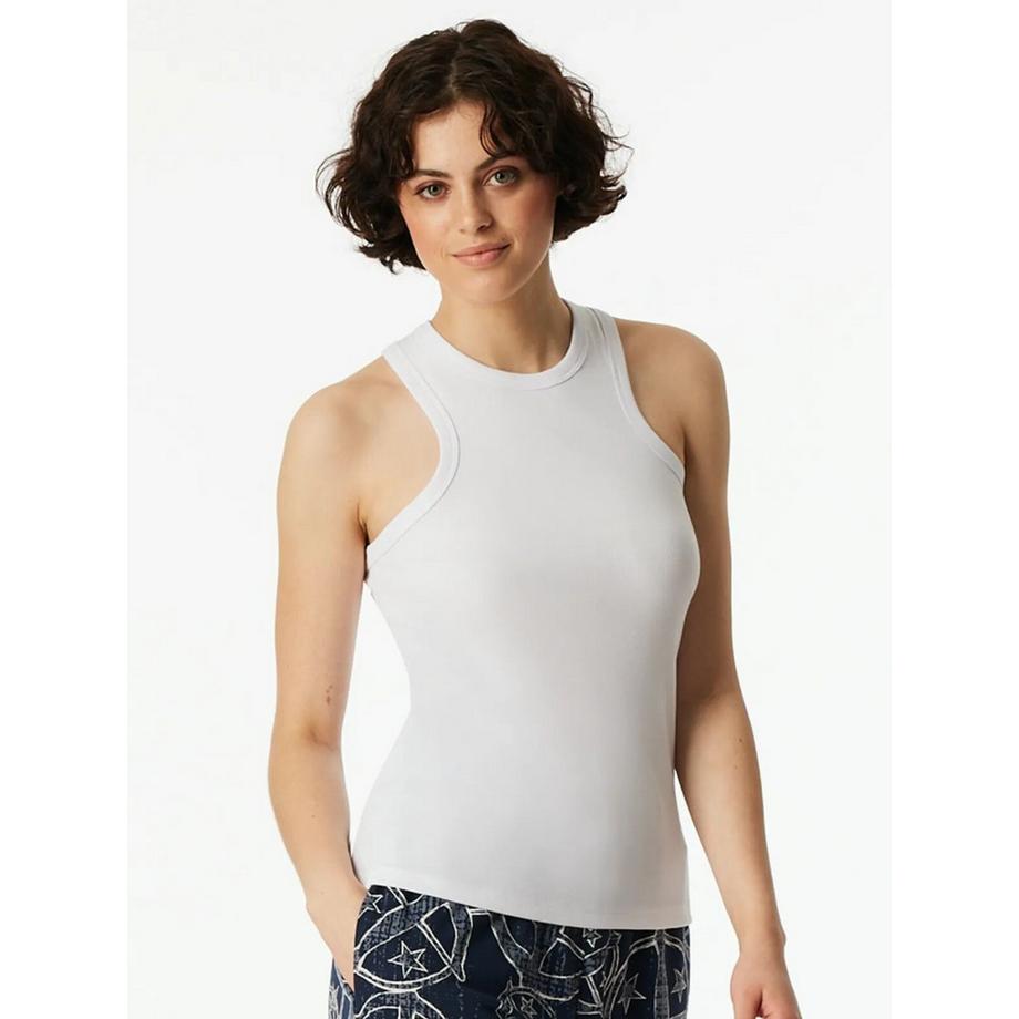 Schiesser Chemise à bretelles côtelé brossé  