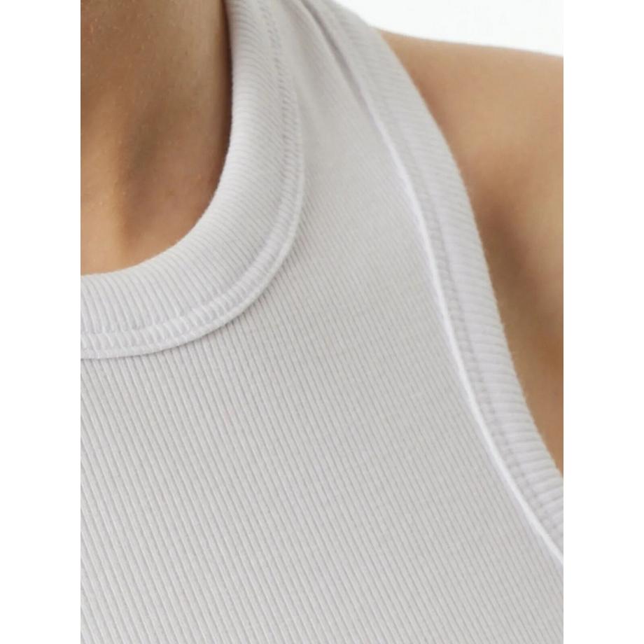 Schiesser Chemise à bretelles côtelé brossé  