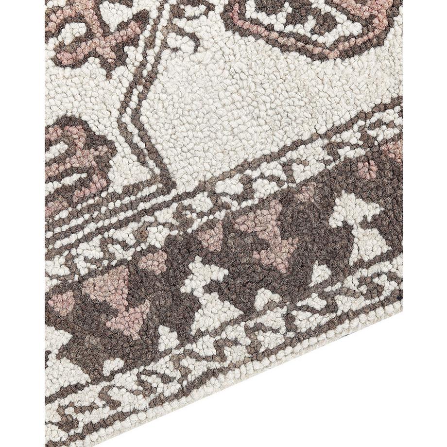 Beliani Teppich aus Wolle Retro TOMARZA  