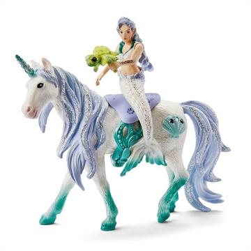 Schleich bayala® Mermaid riding on sea unicorn