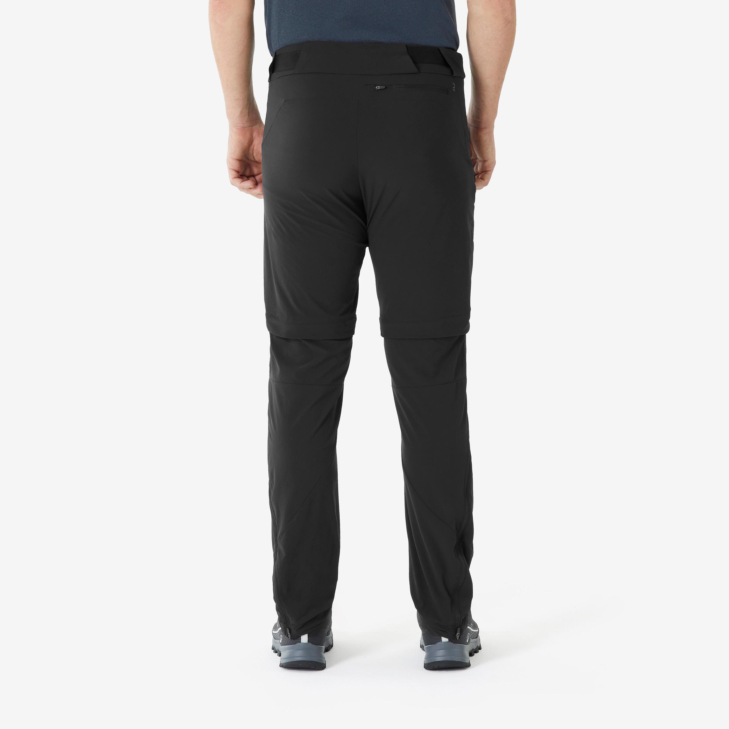 QUECHUA  Pantaloni trasformabili uomo trekking 