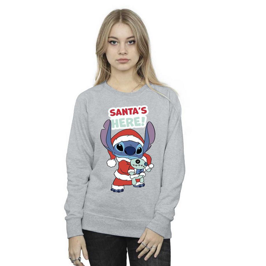 Disney Santa's Here Sweatshirt Imprimé  