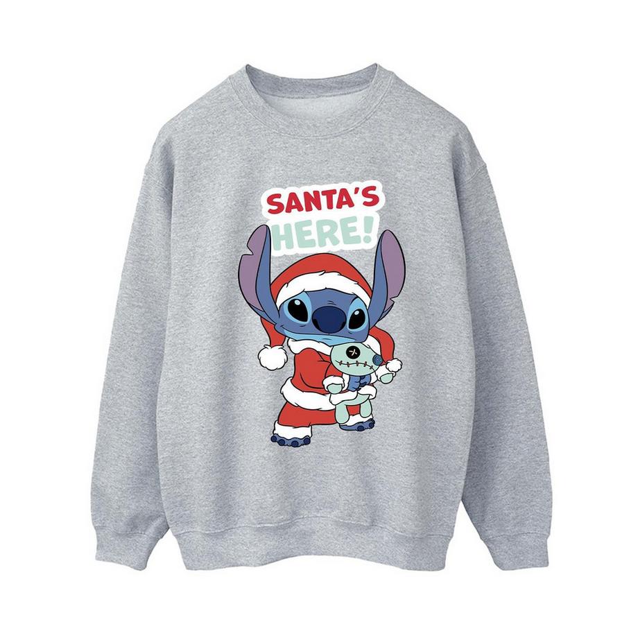 Disney Santa's Here Sweatshirt Imprimé  
