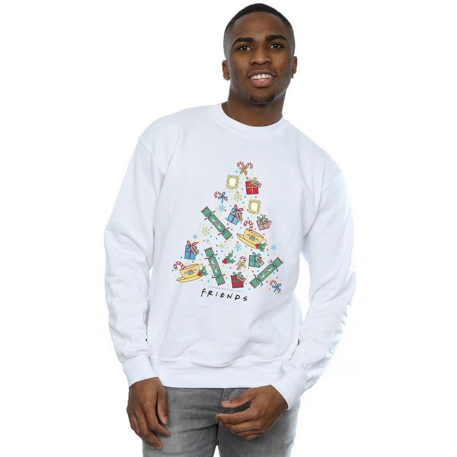 Friends Christmas Tree Regular Fit Sweatshirt  