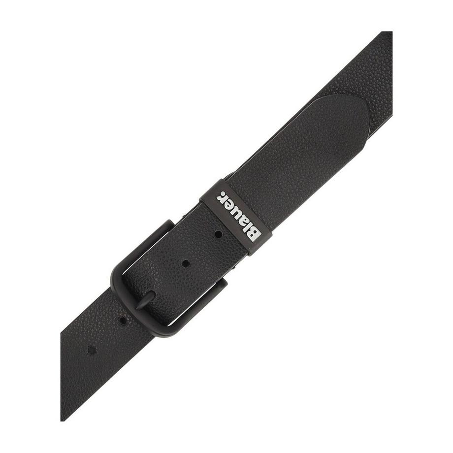 Blauer Ceinture en cuir avec boucle à ardillon  