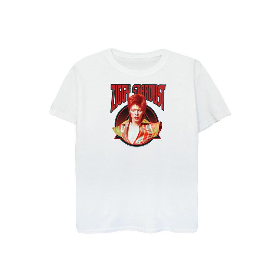 David Bowie Ziggy Stardust Bedrucktes T-Shirt  