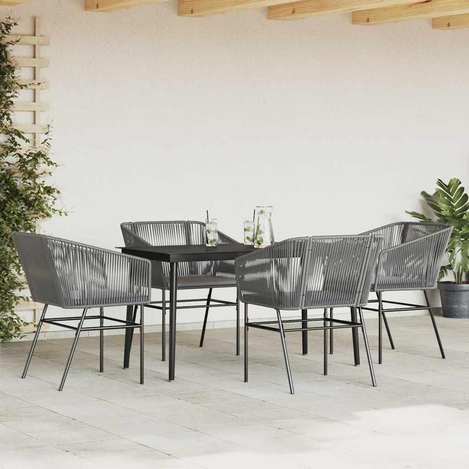 VidaXL Garten essgruppe poly-rattan  
