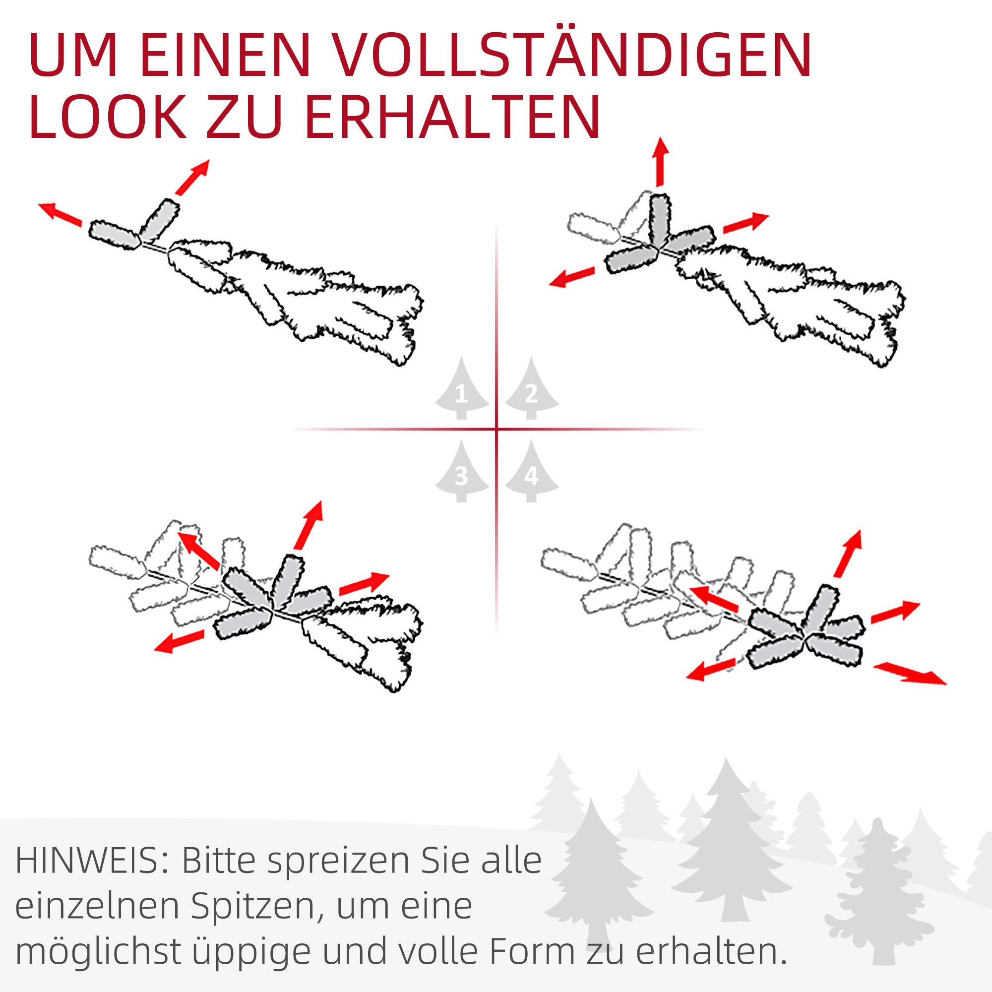 HOMCOM Sapin de Noël  