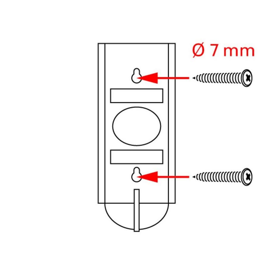 diaqua Dispensatore sapone Smart bianco  